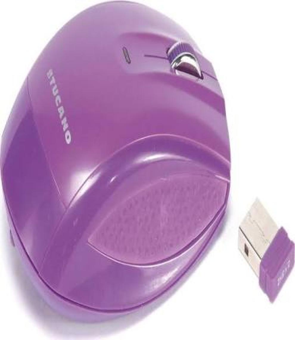Tucano WI-COL-PP Colore Wireless Mouse Mor