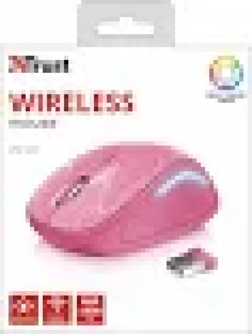 Trust 22336 Yvi Kablosuz Mouse - Pembe