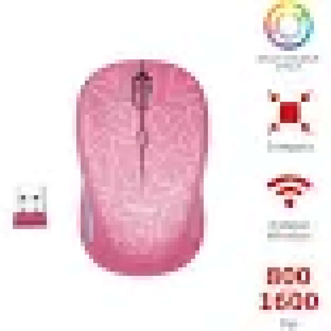 Trust 22336 Yvi Kablosuz Mouse - Pembe