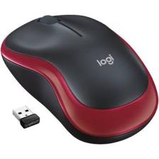 Logitech M185 USB Alıcılı Kompakt Kablosuz Mouse - Kırmızı