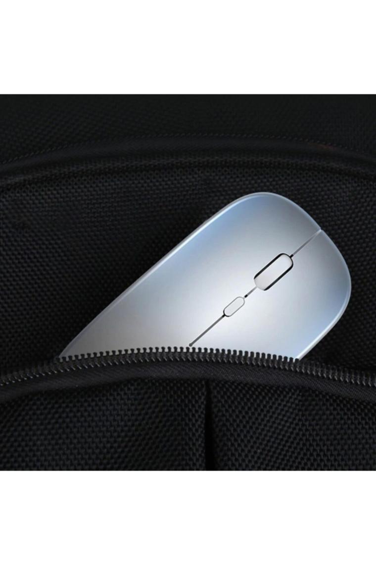 Dailytech Şarj Edilebilir Kablosuz LED Işıklı Sessiz Optik Mouse