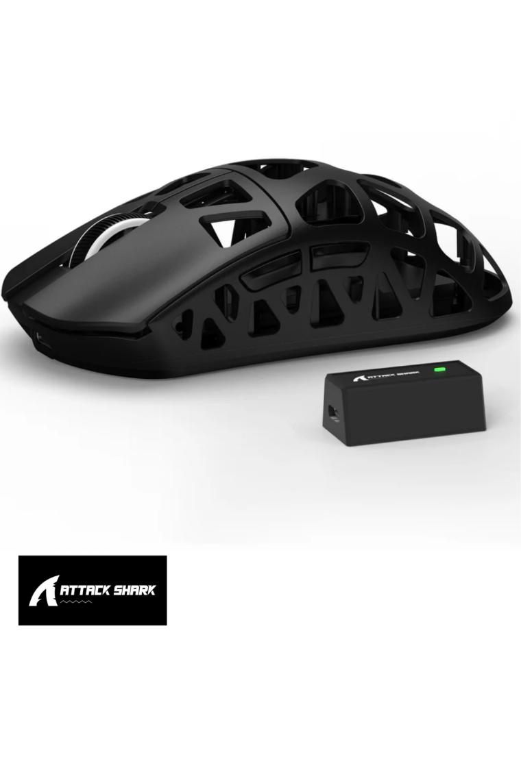Attack Shark R3 Magnezyum Alaşımlı App Uygulamalı 8khz Ultra Hız Tepki 26.000DPI Gaming Oyuncu Mouse