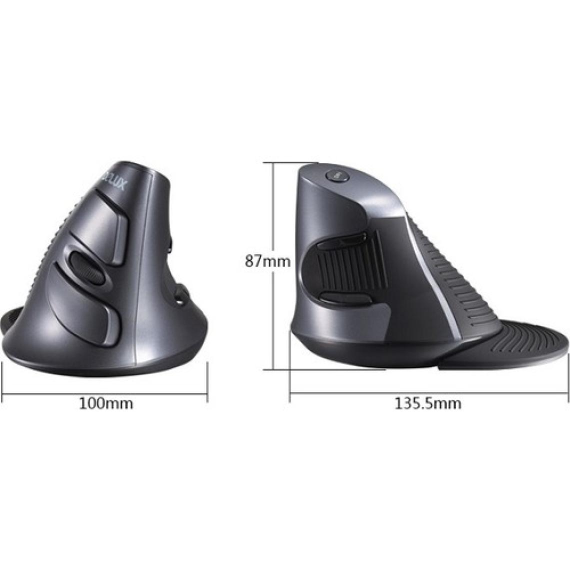 Delux M618GX Dikey 6 Tuşlu Kablosuz Optik Mouse