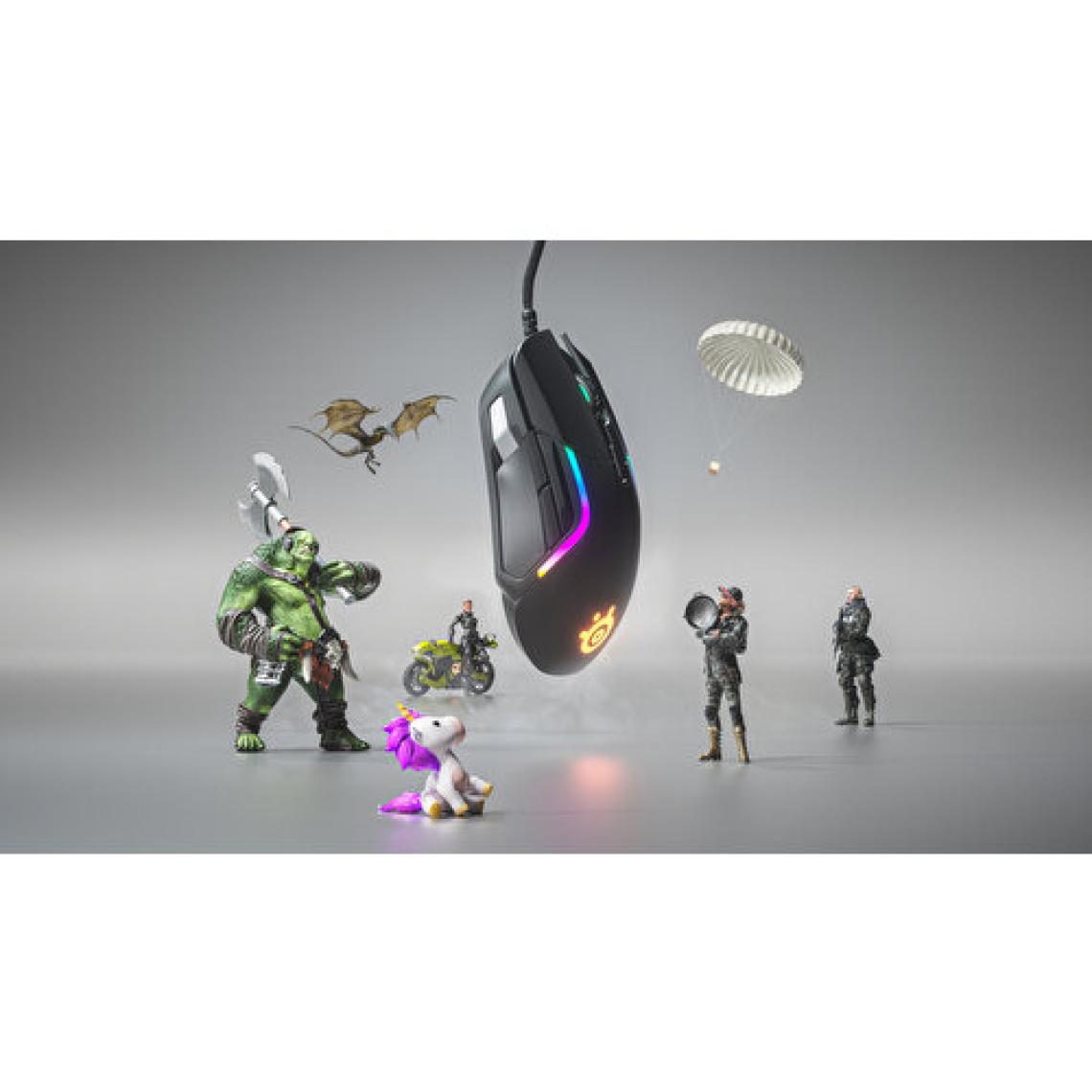 SteelSeries Rival 5 RGB Kablolu Optik Oyuncu Mouse