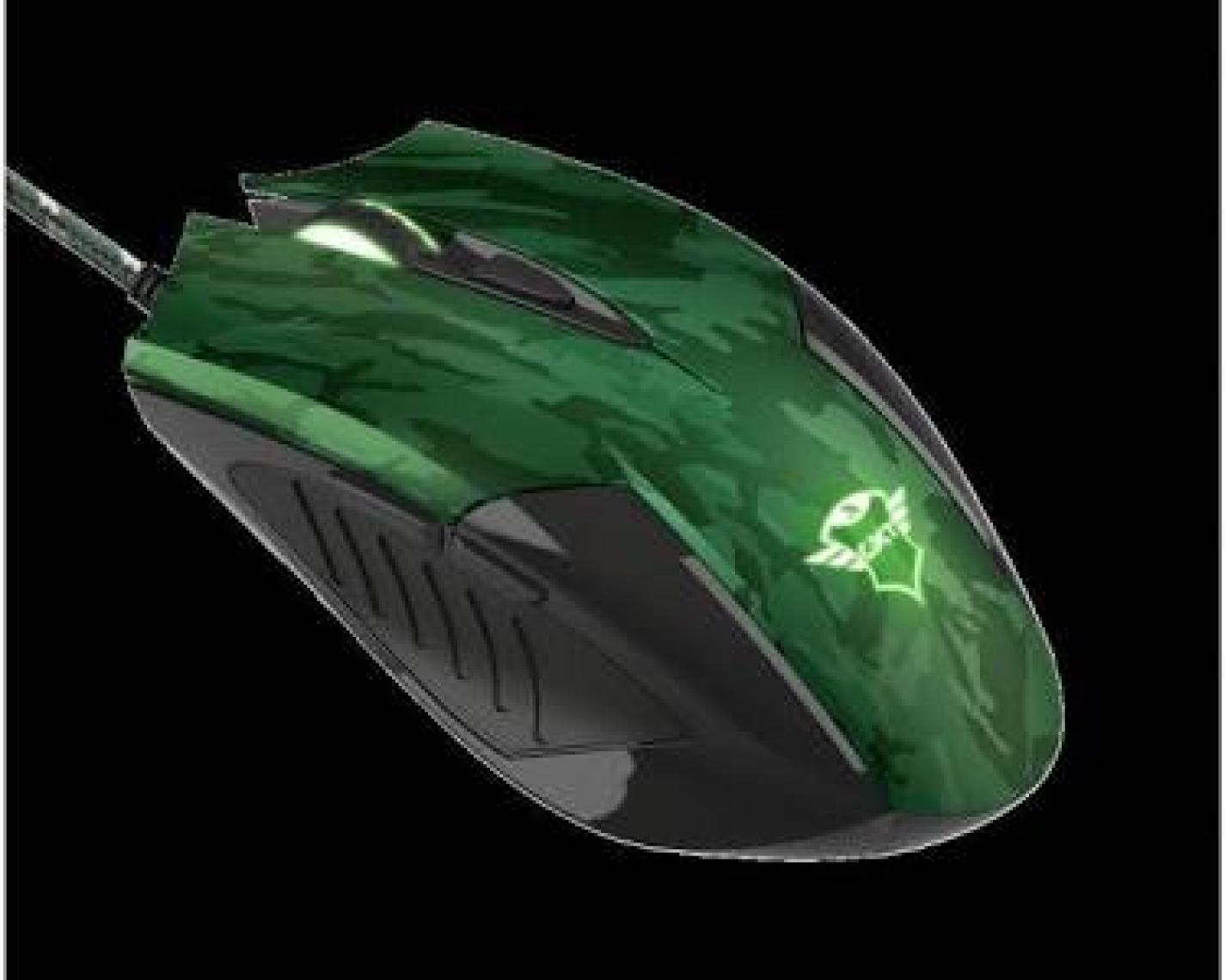 Trust GXT 781 Rixa Camo Oyuncu Mouse + Mouse Pad
