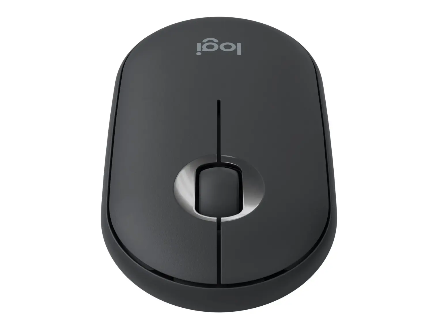 Logitech M350 Pebble Sessiz Kablosuz Kompakt Mouse - Siyah