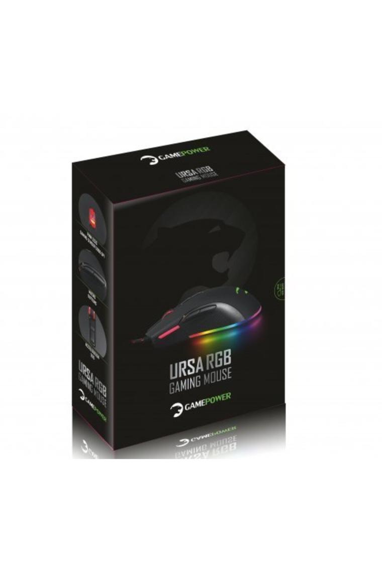 Ursa Rgb 5000 Dpi Siyah Usb Oyuncu Mouse