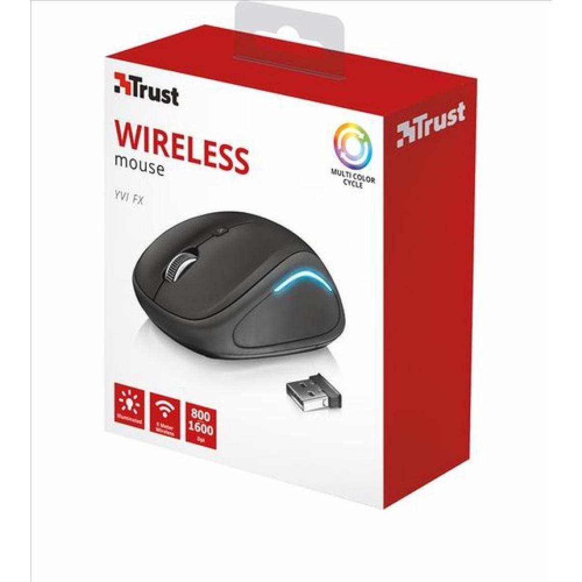 Trust 22333 Yvi FX Siyah Wireless Optik Mouse