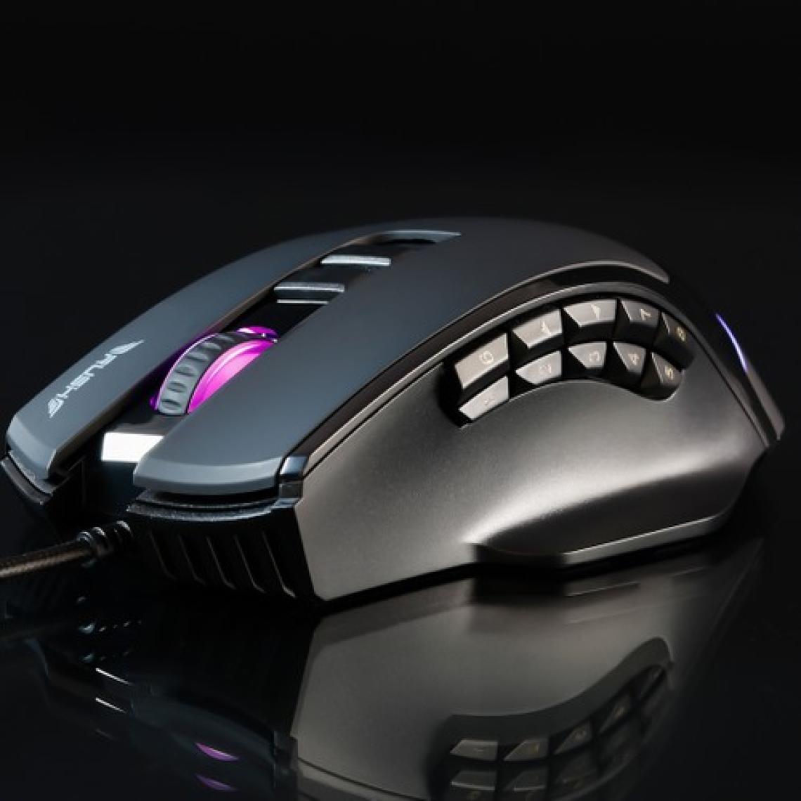 Rush Bold RM878 10.000 DPI RGB Makro Oyuncu Gaming Mouse