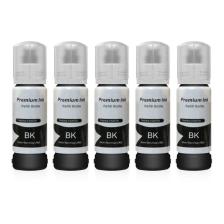 EPSON  EcoTank L3151 için5 Adet Siyah Photoink Mürekkep