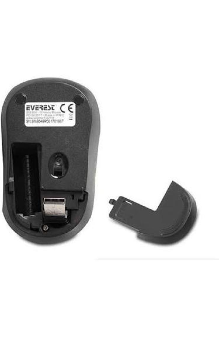 Everest Sm-804 Usb Siyah/Beyaz 800/1200/1600Dpi Kablosuz Mouse