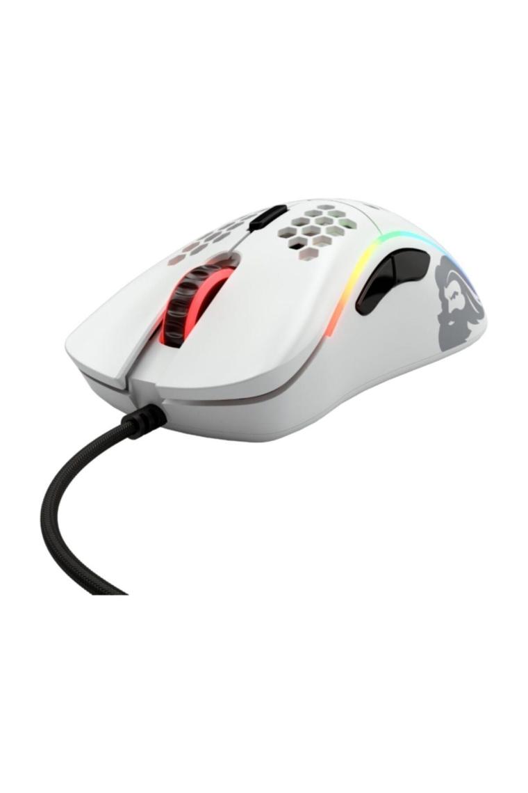Glorious Model D Kablolu Optik Oyuncu Mouse Beyaz