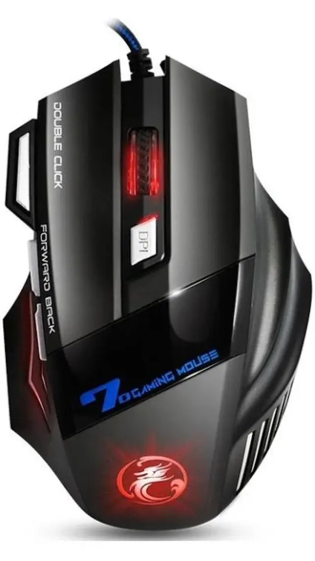 Reidan Oyuncu Mouse Gaming Fare Kablolu Rgb Arkadan Aydınlatmalı USB Optik Bilgisayar