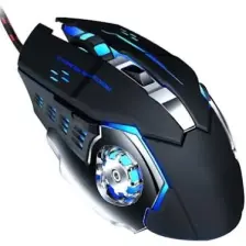 Reidan Oyuncu Mouse Gaming Fare Kablolu Rgb Arkadan Aydınlatmalı USB Optik Bilgisayar