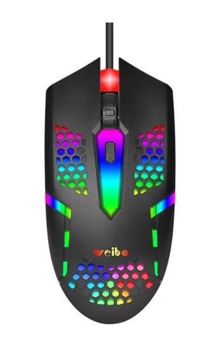 Linea Weibo M-37 1600/2400/3200 Dpi Kablolu Rgb Ledli Oyuncu Mouse