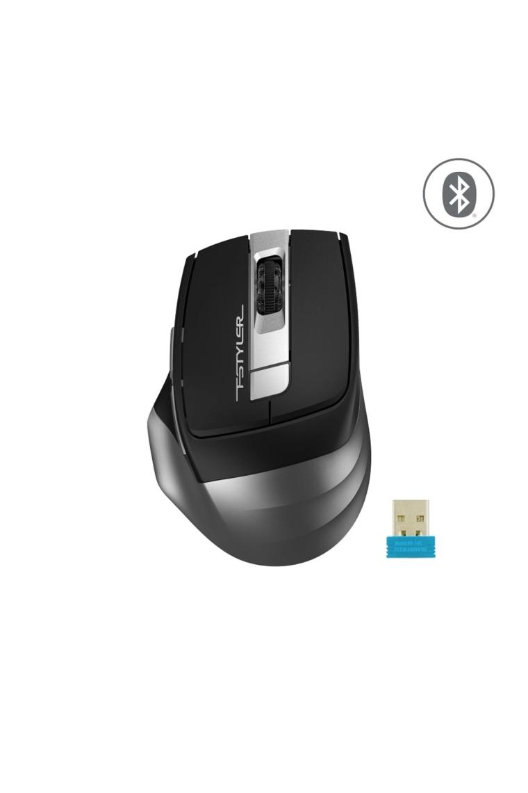 A4 Tech FB35 Gri Bluetooth+2.4g Nano Kablosuz Optik 2000 Dpi Mouse