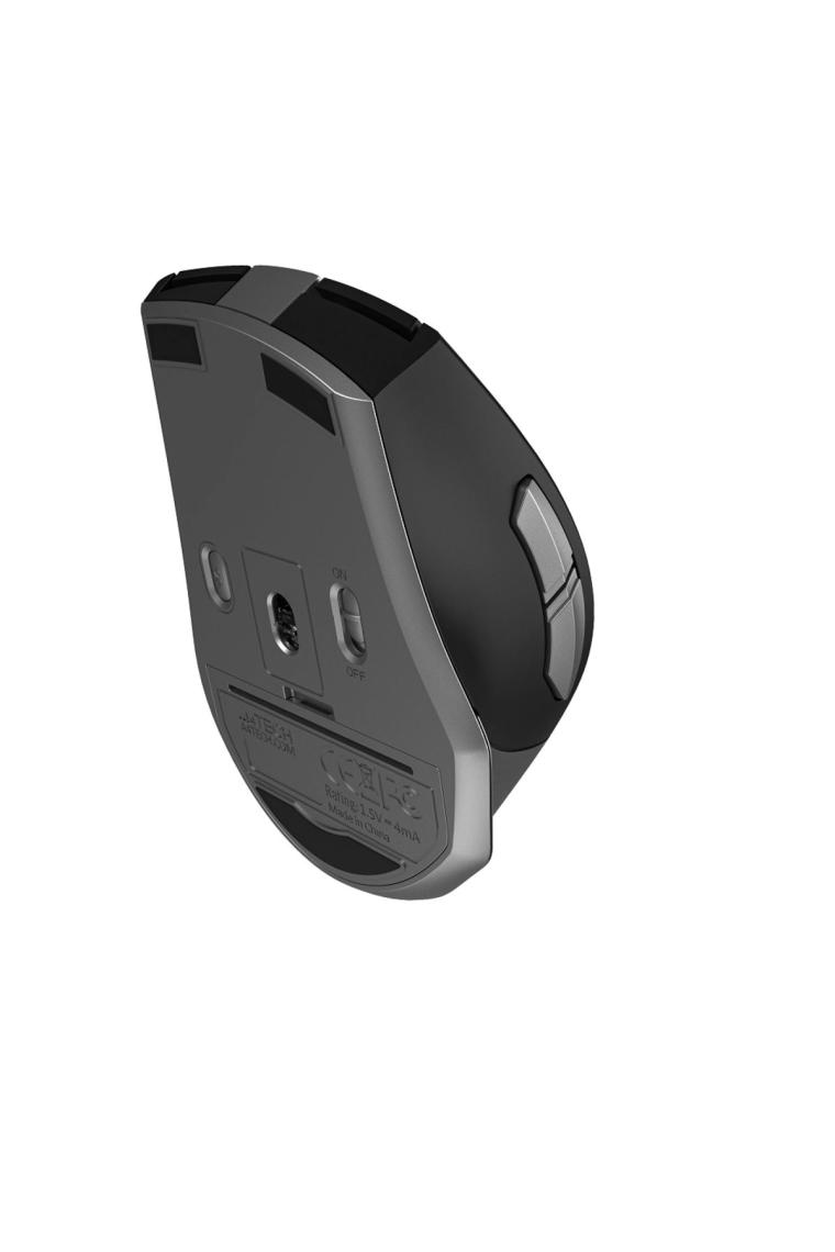 A4 Tech FB35 Gri Bluetooth+2.4g Nano Kablosuz Optik 2000 Dpi Mouse