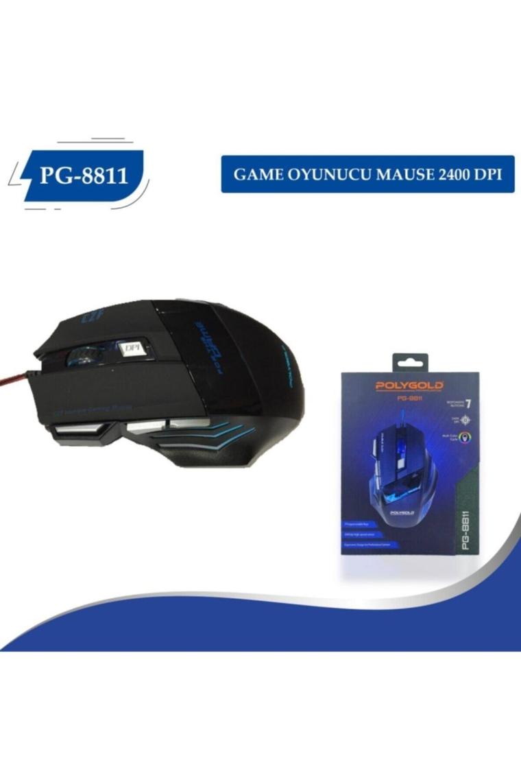 X7 Oyun Mouse 2400 Dpi Işıklı Mouse Gaming Mouse Pg8811