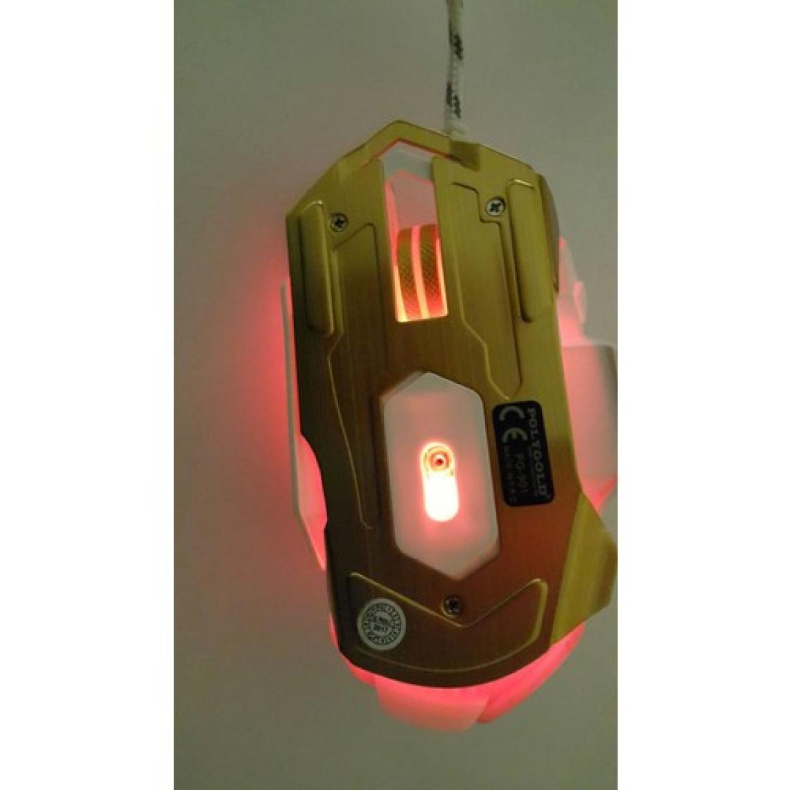 Polygold Profesyonel Işıklı Oyuncu Mouse