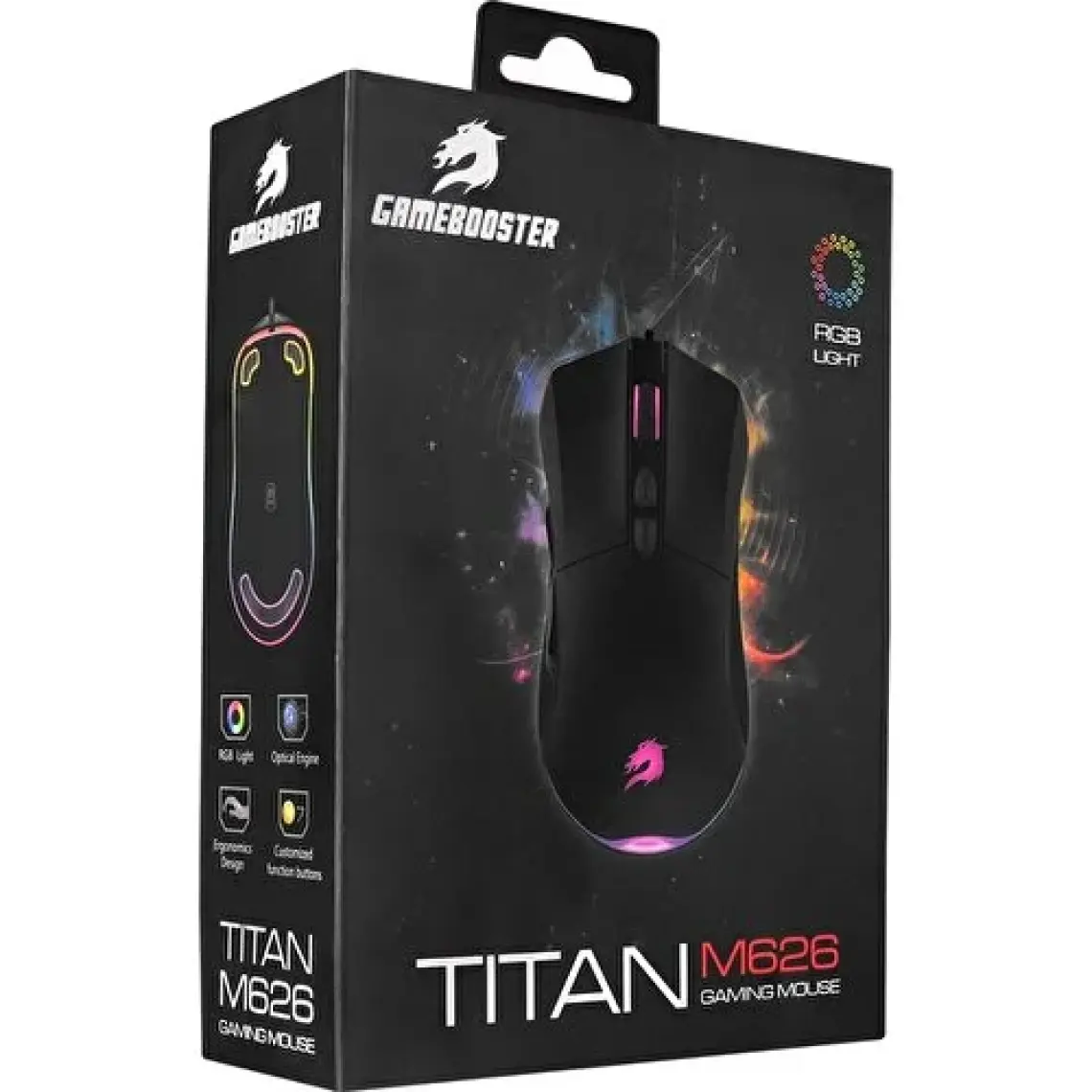 GameBooster M626 Titan RGB Profesyonel Oyuncu Mouse (GB-M626)