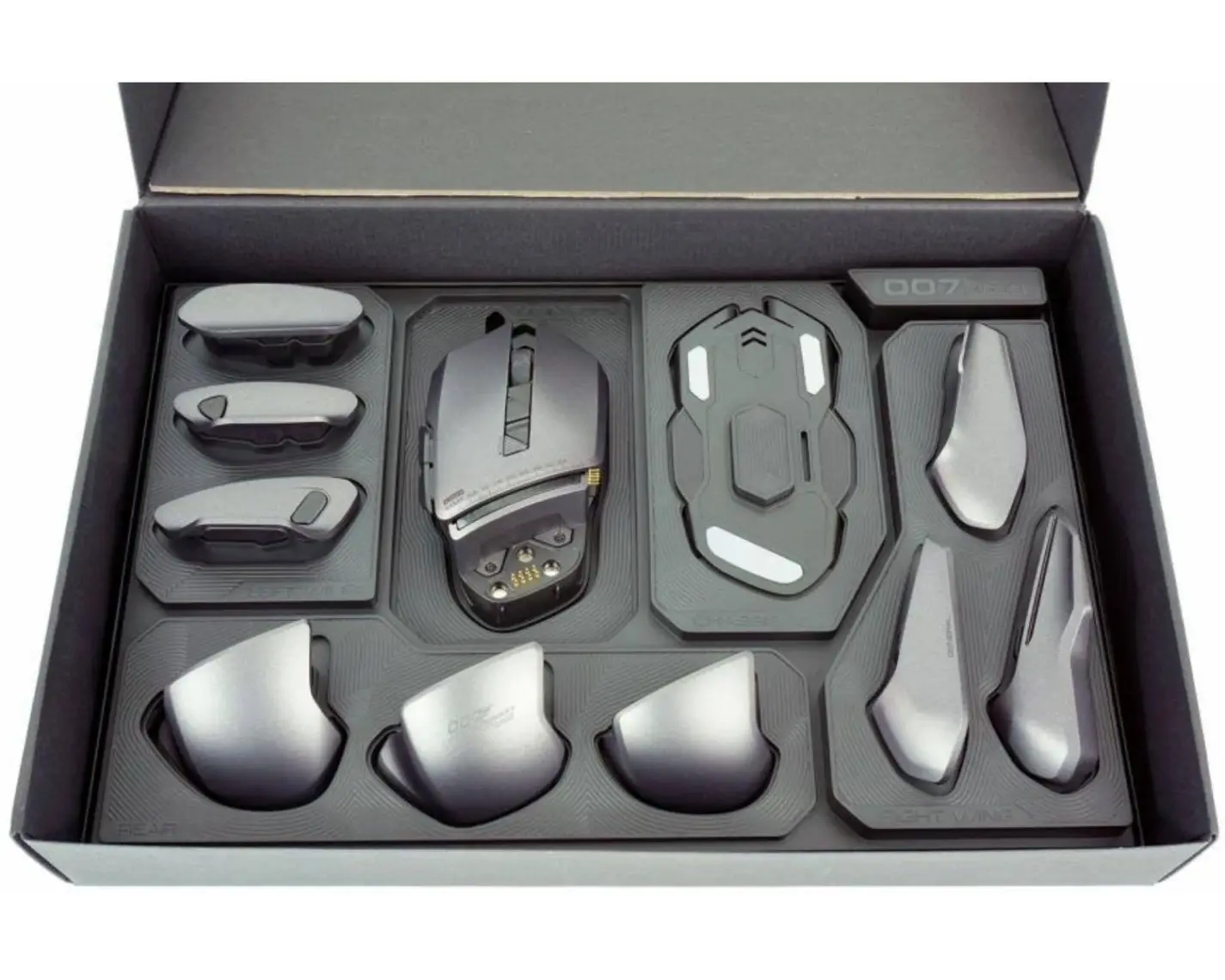 James Donkey 007 Gri Lazer 8200DPI 8 Tuş Avago Omron USB Pro Oyuncu Mouse
