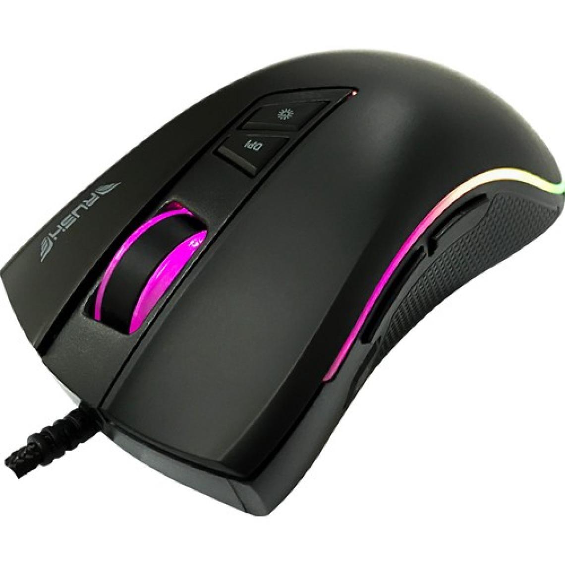 Rush Assault RM85 10000DPI RGB Işıklı Makrolu Gaming Oyuncu Mouse