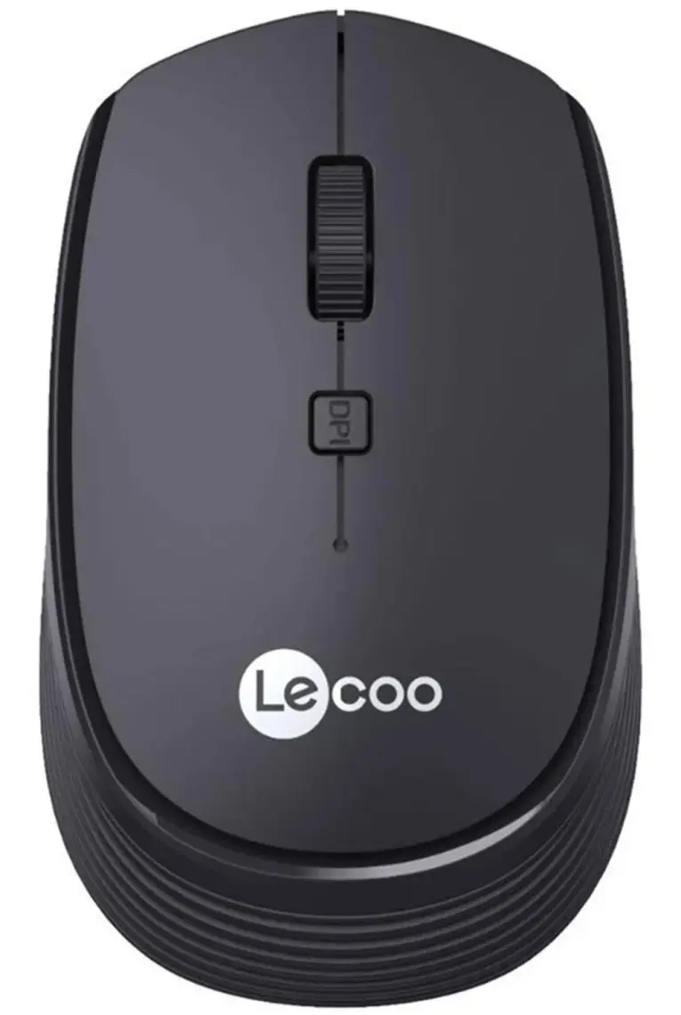 Lecoo WS202 Kablosuz 1200DPI 4 Tuşlu Optik Mouse Turkuaz