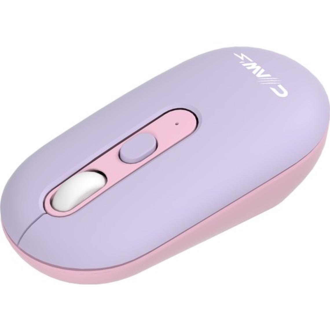 Claw's Claw’s Pastel Style Dpı Değiştirme Tuşlu Kombin Renkli Kablosuz Mouse - Mor