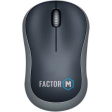 Factor-M Factor M M1 Süper Sessiz Kompact Kablosuz Mouse Siyah