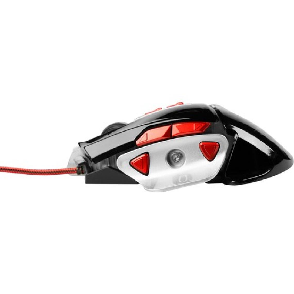 MF Product Strike 0121 Ağırlık Ayarlı Kablolu Rgb Gaming Mouse Siyah-Kırmızı