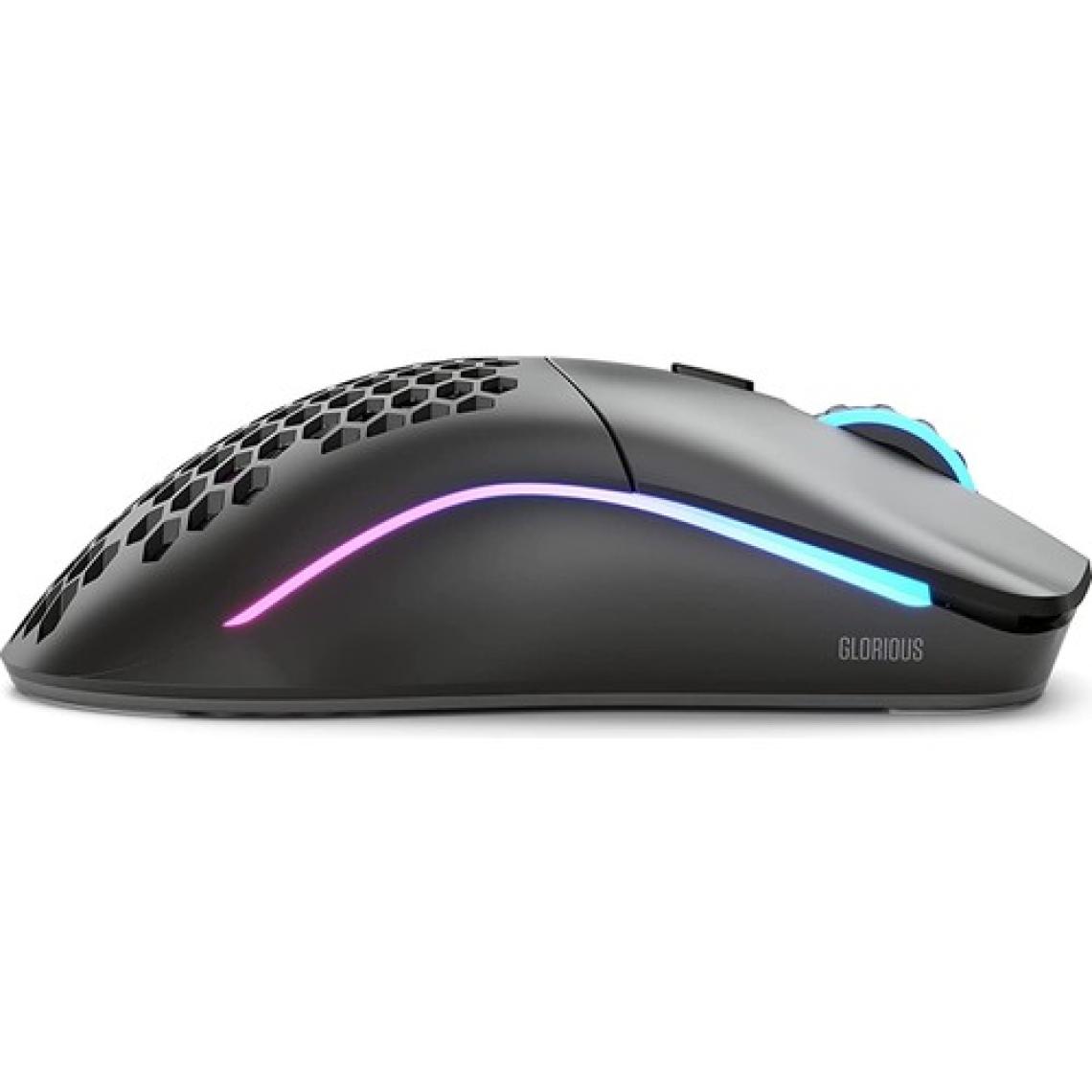 Glorious Model O- Minus GLO-MS-OMW-MB Mat Siyah RGB Şarjlı Optik Kablosuz Oyuncu Mouse