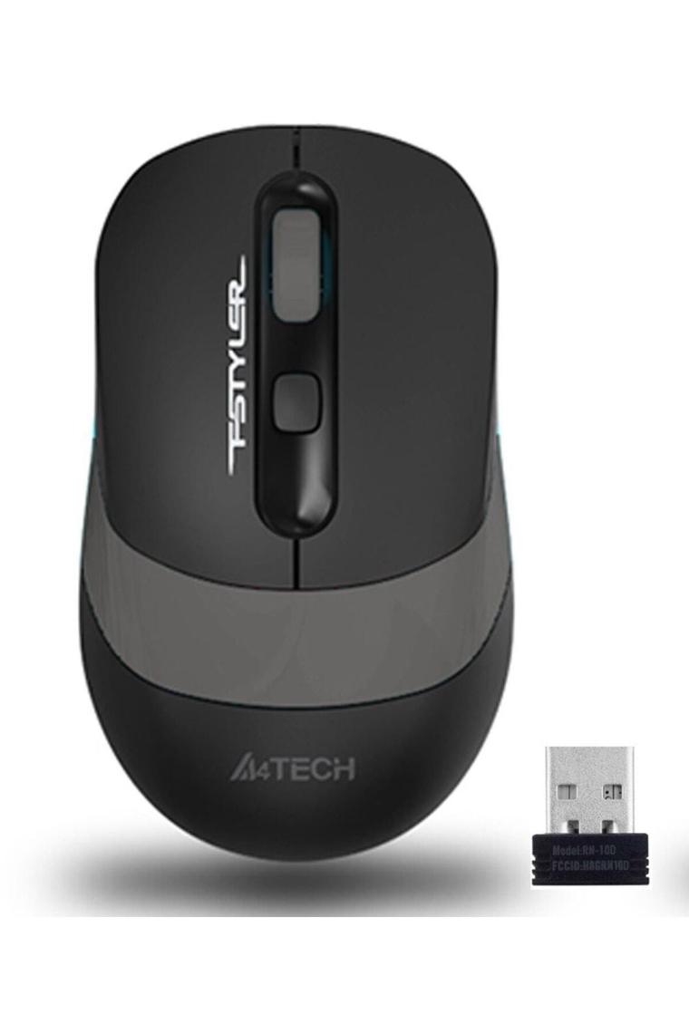 A4tech Fg10s Fstyler Silent 2.4ghz Nano 2000dpi Gri Sessiz Kablosuz Optik Mouse