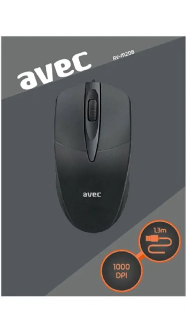Avec AV-M208 Kablolu Mouse