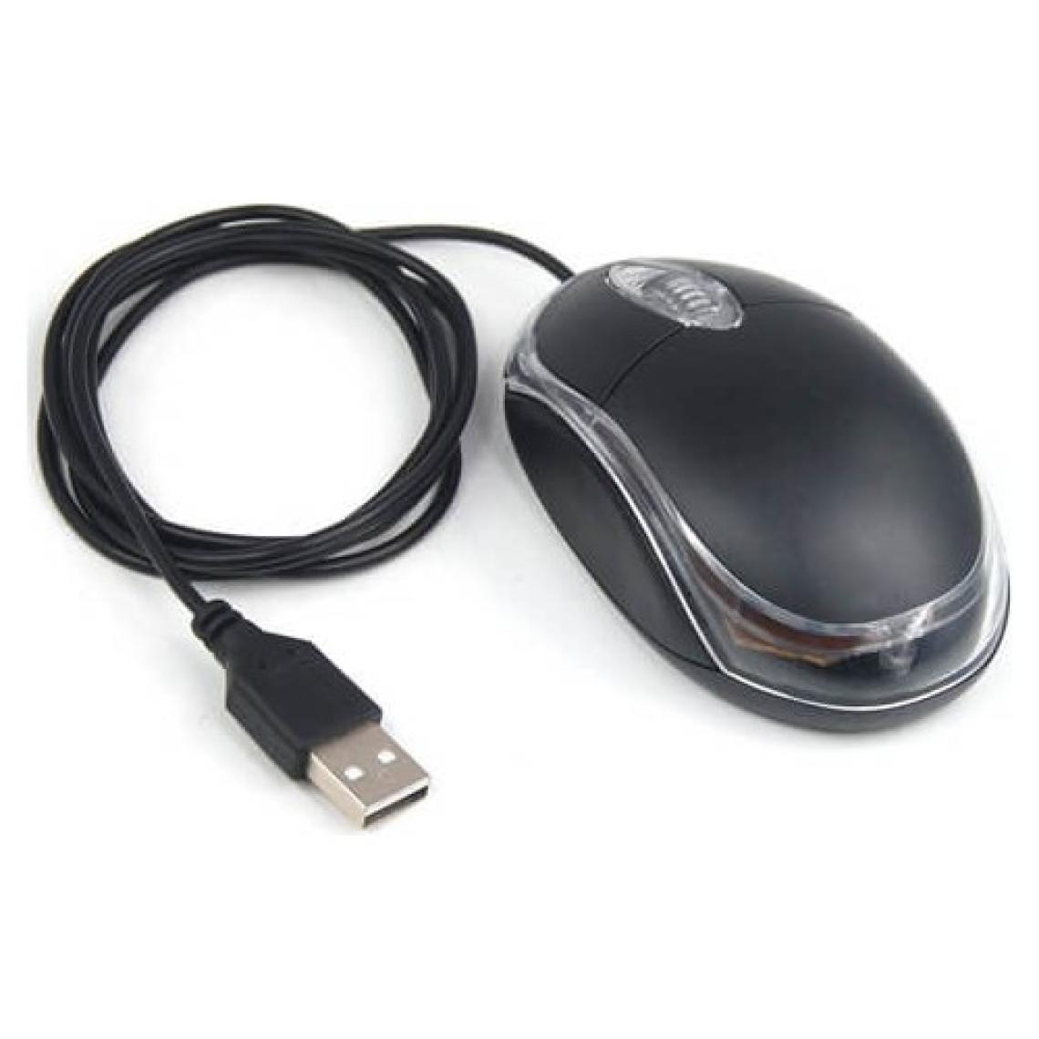 Koodmax WZ-800 Optik USB Mouse Kırmızı Işıklı Mini USB Maus