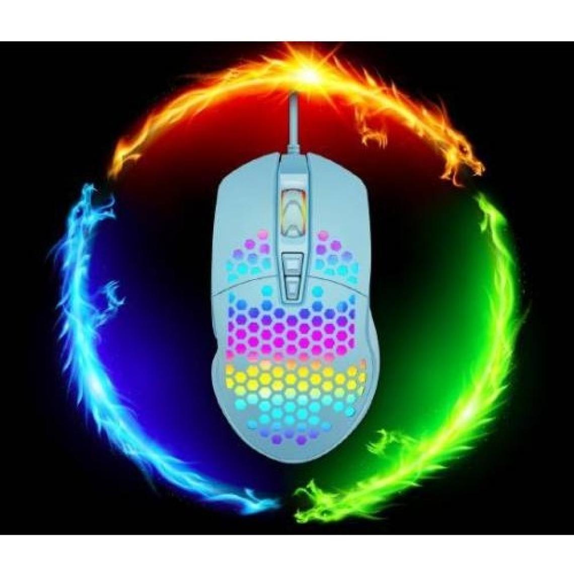 Prozone G88 Rgb Gaming Mouse Hexogen Turkuaz