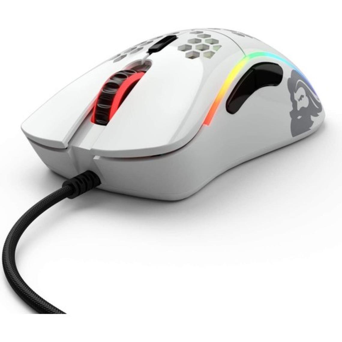 Glorious Model D Kablolu Parlak Beyaz RGB Oyuncu Mouse 69Gr