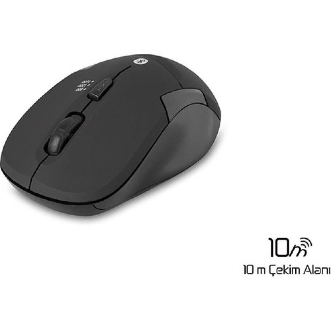 Everest SM-BT31 Siyah Bluetooth Optik Mouse