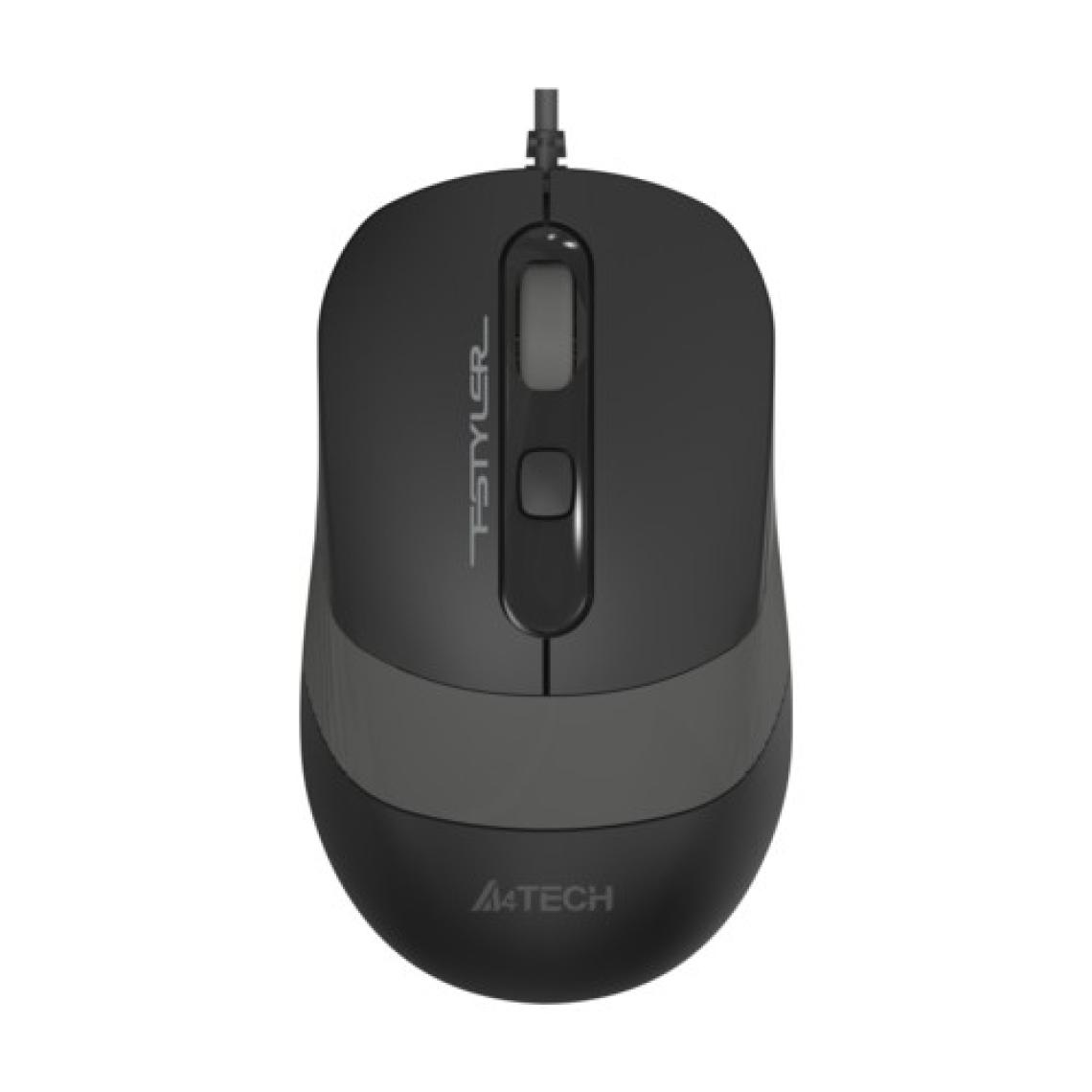 A4Tech FM10 USB 1600DPI Siyah - Gri Mouse
