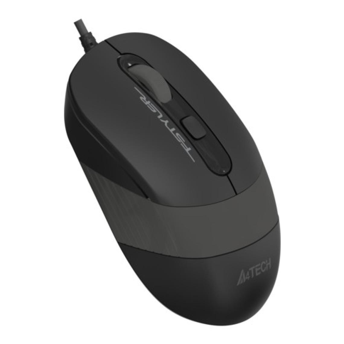 A4Tech FM10 USB 1600DPI Siyah - Gri Mouse