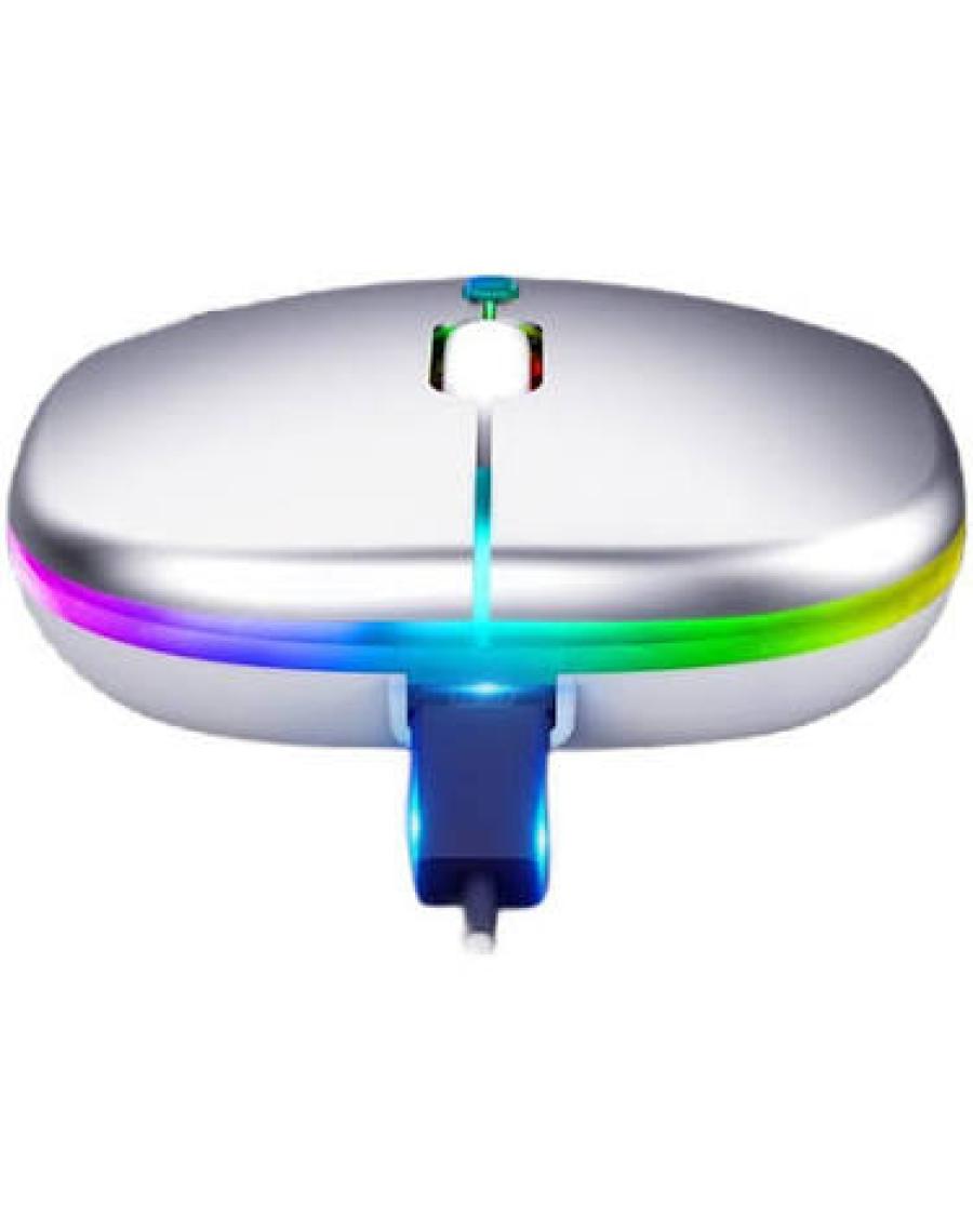 Apera BN28 Kablosuz Wireless Mouse Sessiz Tık Rgb Aydınlatmalı Şarj Edilebilir