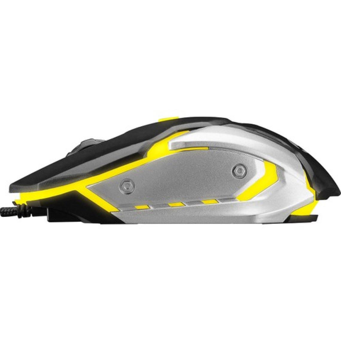 Everest SM-G72 Usb Siyah/Gümüş Işıklandırmalı Oyuncu Mouse