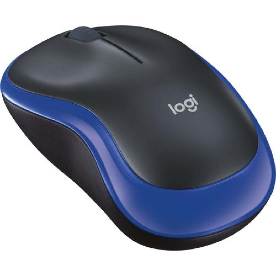 Logitech M185 USB Alıcılı Kompakt Kablosuz Mouse - Mavi