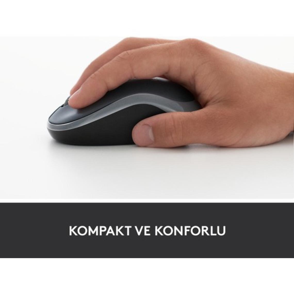 Logitech M185 Mavi 910-002236 Wireless Optik Mouse