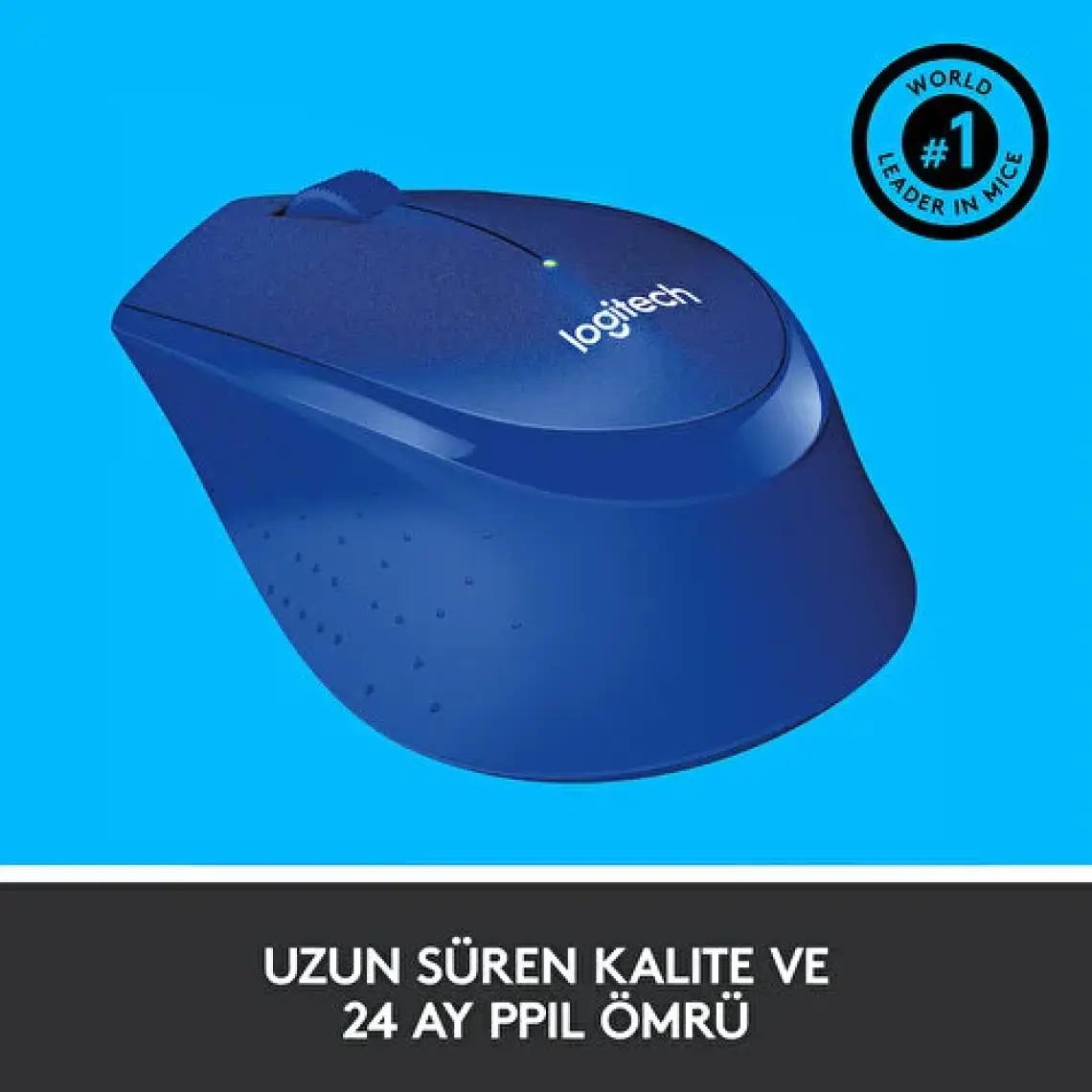 Logitech M330 Silent Plus 910-004910 Mavi Wireless Optik Mouse