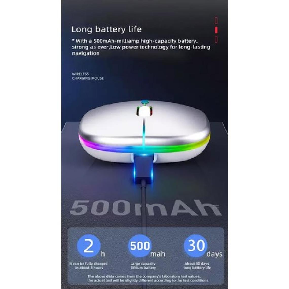 Batcell Rgb LED Kablosuz Mouse Optik Wireless Mouse Sessiz Mouse