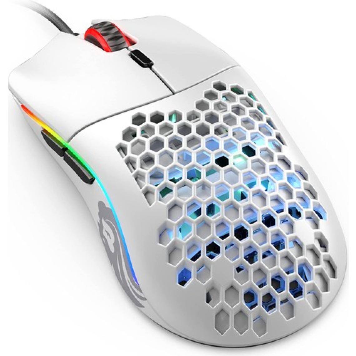 Glorious Model O Minus Mat Beyaz Kablolu Optik Oyuncu Mouse