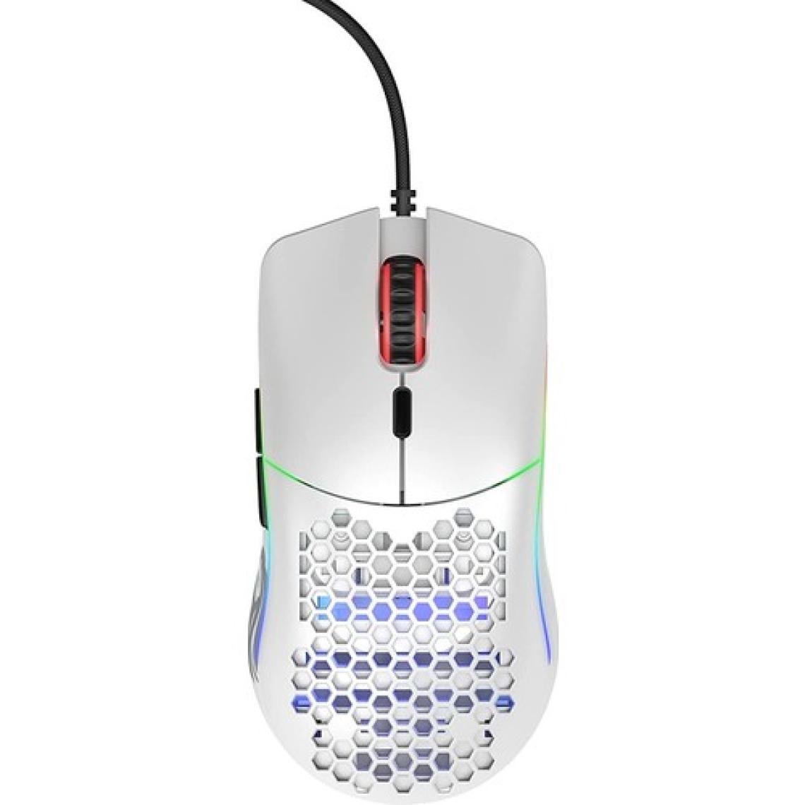 Glorious Model O Minus Mat Beyaz Kablolu Optik Oyuncu Mouse