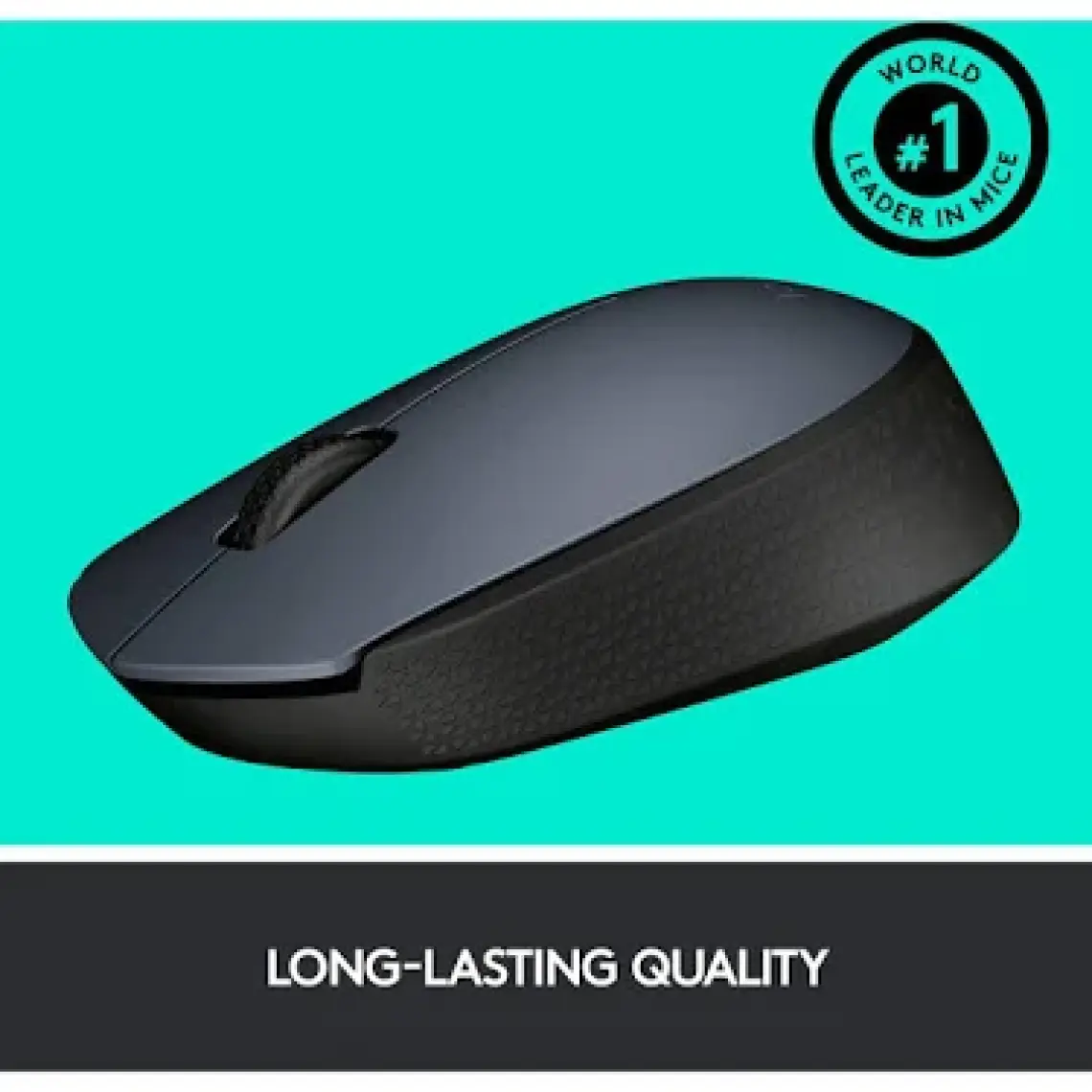 Logitech M170 USB Alıcılı Kablosuz Kompakt Mouse - Gri