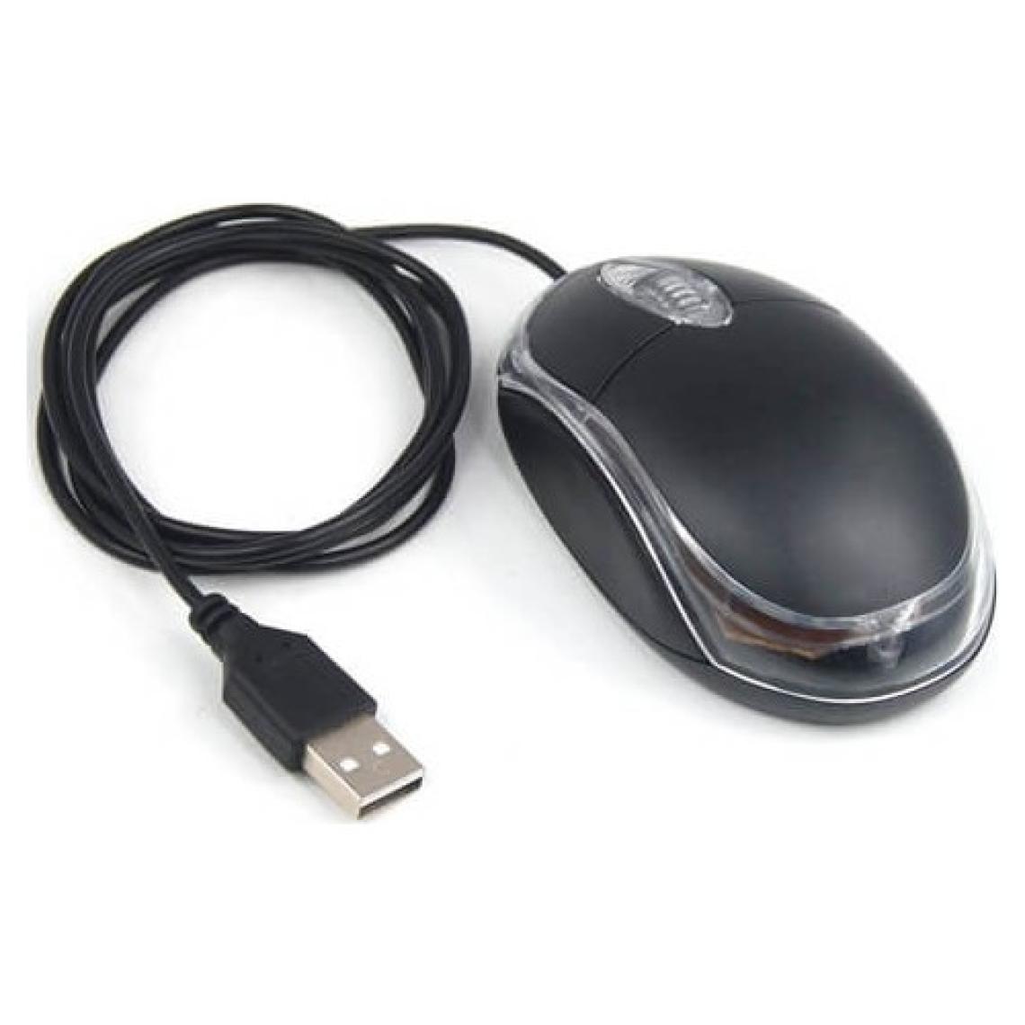 Wozlo WZ-800 Optik USB Mouse Kırmızı Işıklı Mini USB Maus