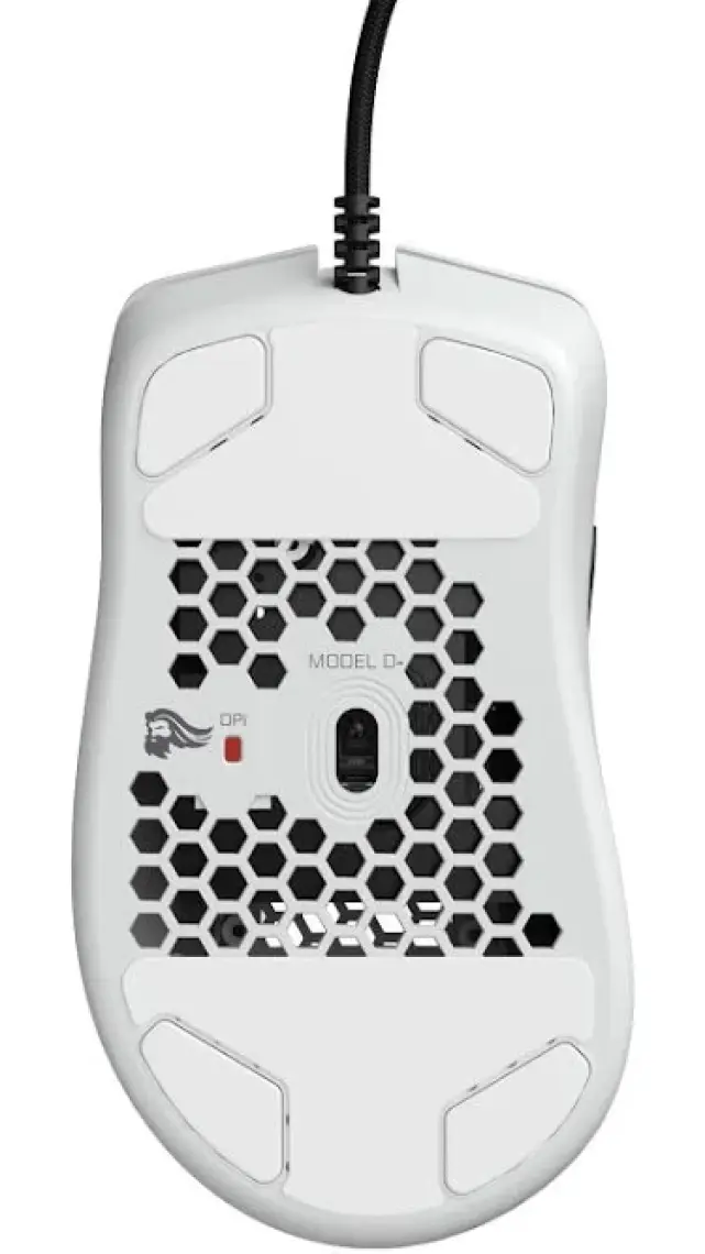 Glorious Model D Kablolu Mat Beyaz Orta/Küçük El RGB Oyuncu Mouse GLO-MS-DM-MW